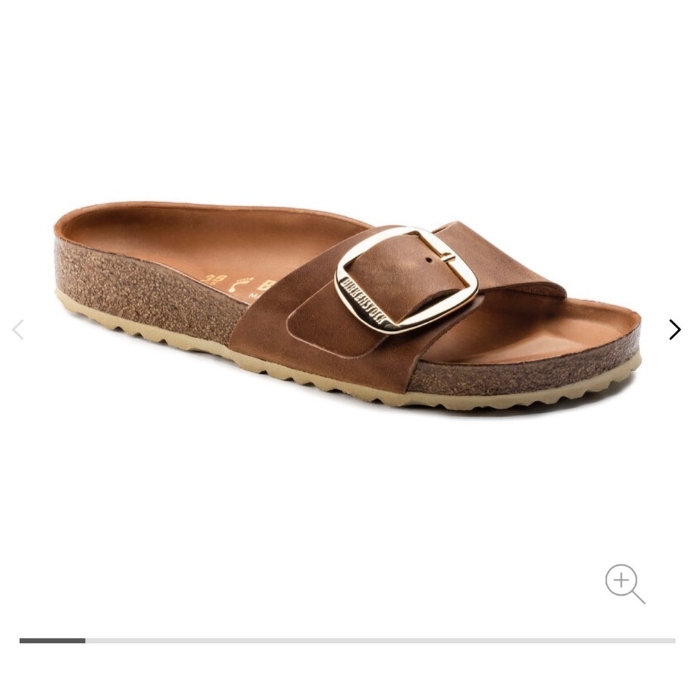 Birkenstock Madrid Big Buckle Sandal size 37 new without tags